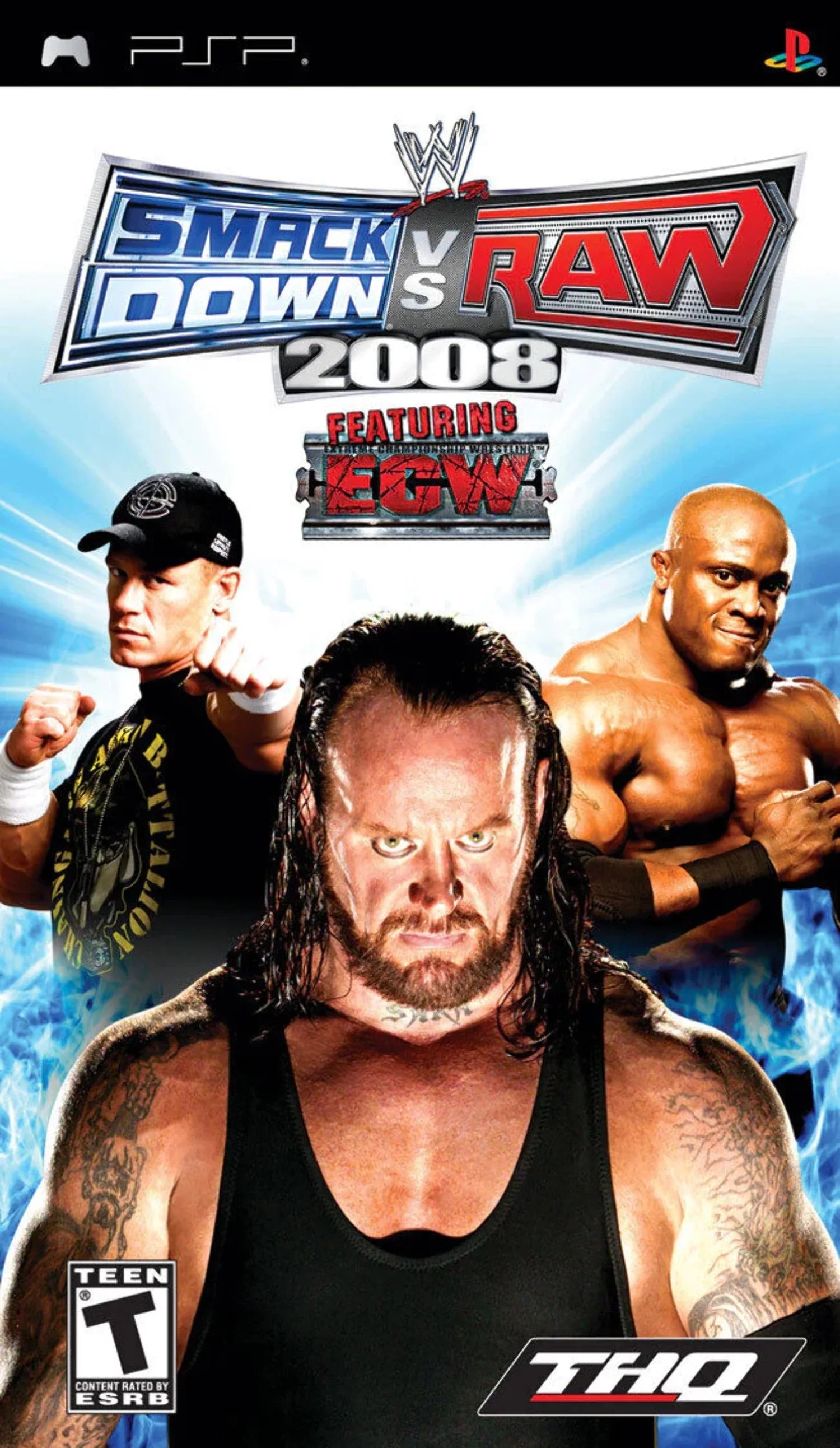 PSP WWE | PlayStation 2008 Smackdown Portable | Vs. Raw