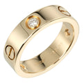 15 8.67g, diamond, (Good) I132124019 Love Cartier Pre-Owned 3P, half gold, yellow ring, approx. K18 size