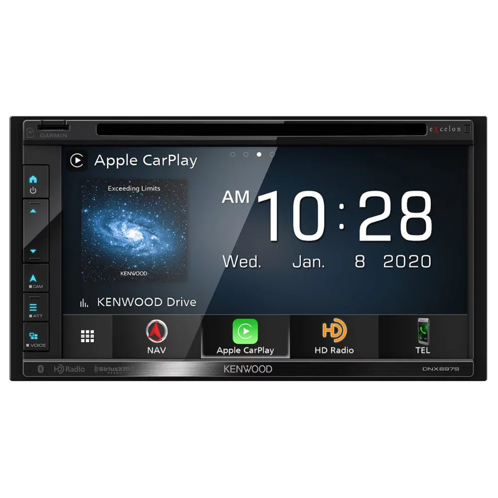 HD Dashboard DNX697S Navigation DVD 6.8" Receiver & Camera Kenwood DRV-N520 New Full