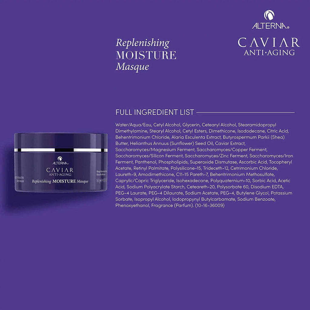 Alterna Caviar Replenishing Oz Hair Anti-Aging 5.7 Masque, Moisture