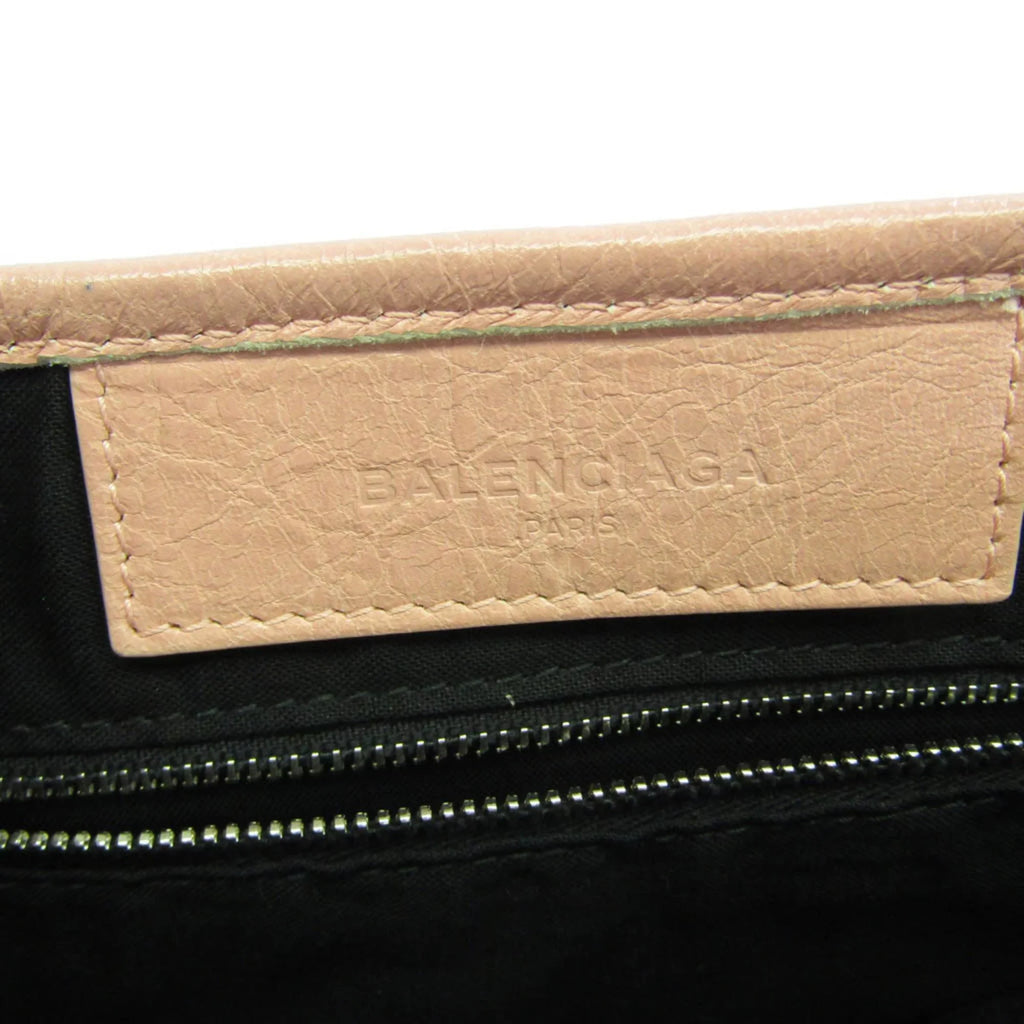 Pre-Owned Women's XS Bag Navy Pink (Good) Canvas,Leather Handbag,Shoulder Light 390346 Balenciaga Cabas