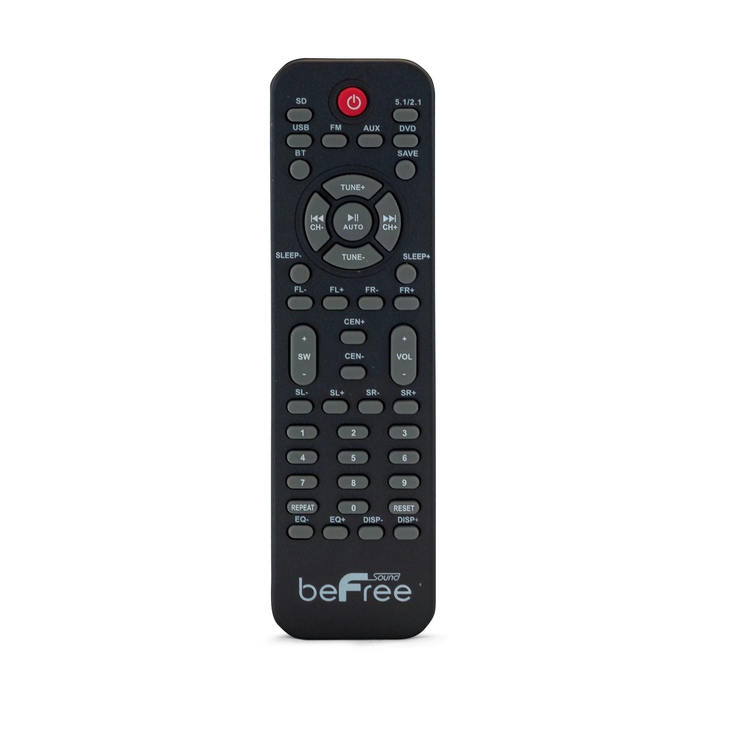 beFree Remote CA w/ System Surround Sound 5.1 Speaker Bluetooth Sound