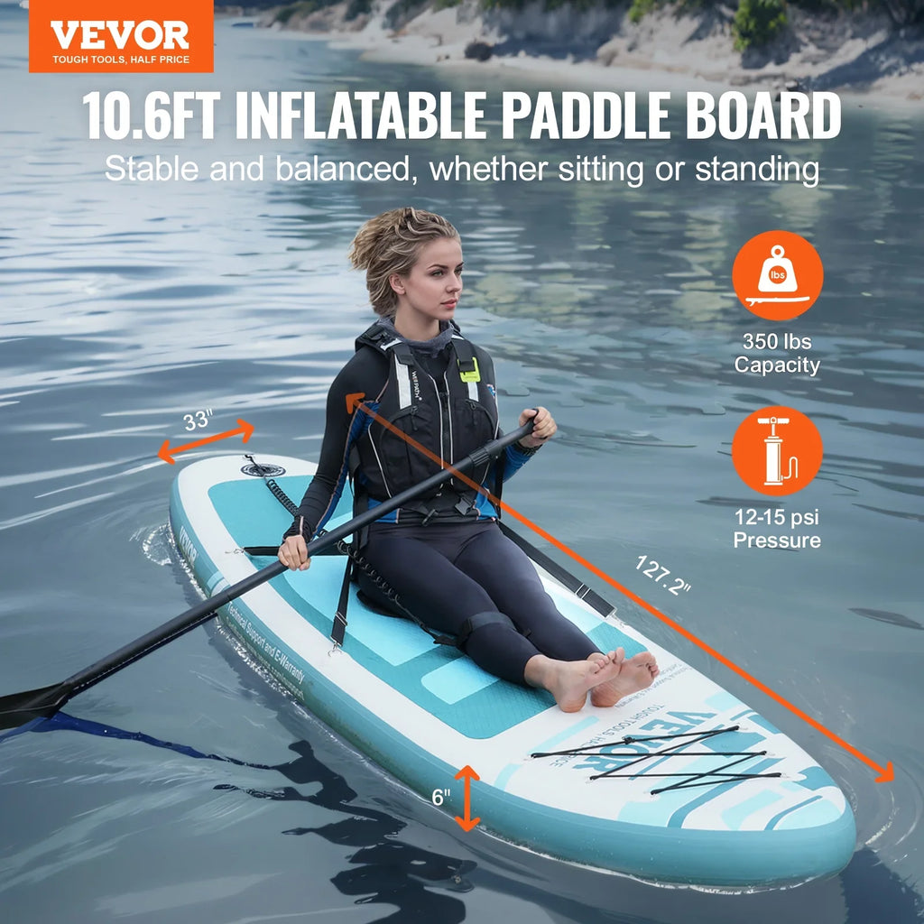 Accessory Stand Seat Board Board with ft Kayak Inflatable 10.6 SKYSHALO Paddle Up