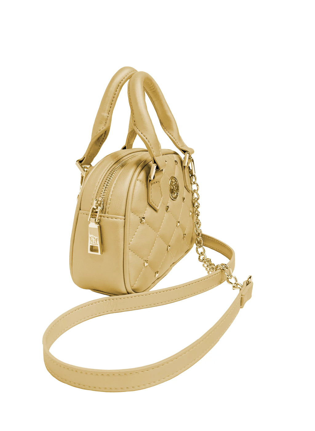 Dome Mischka Bag Crossbody Badgley Gold Metallic