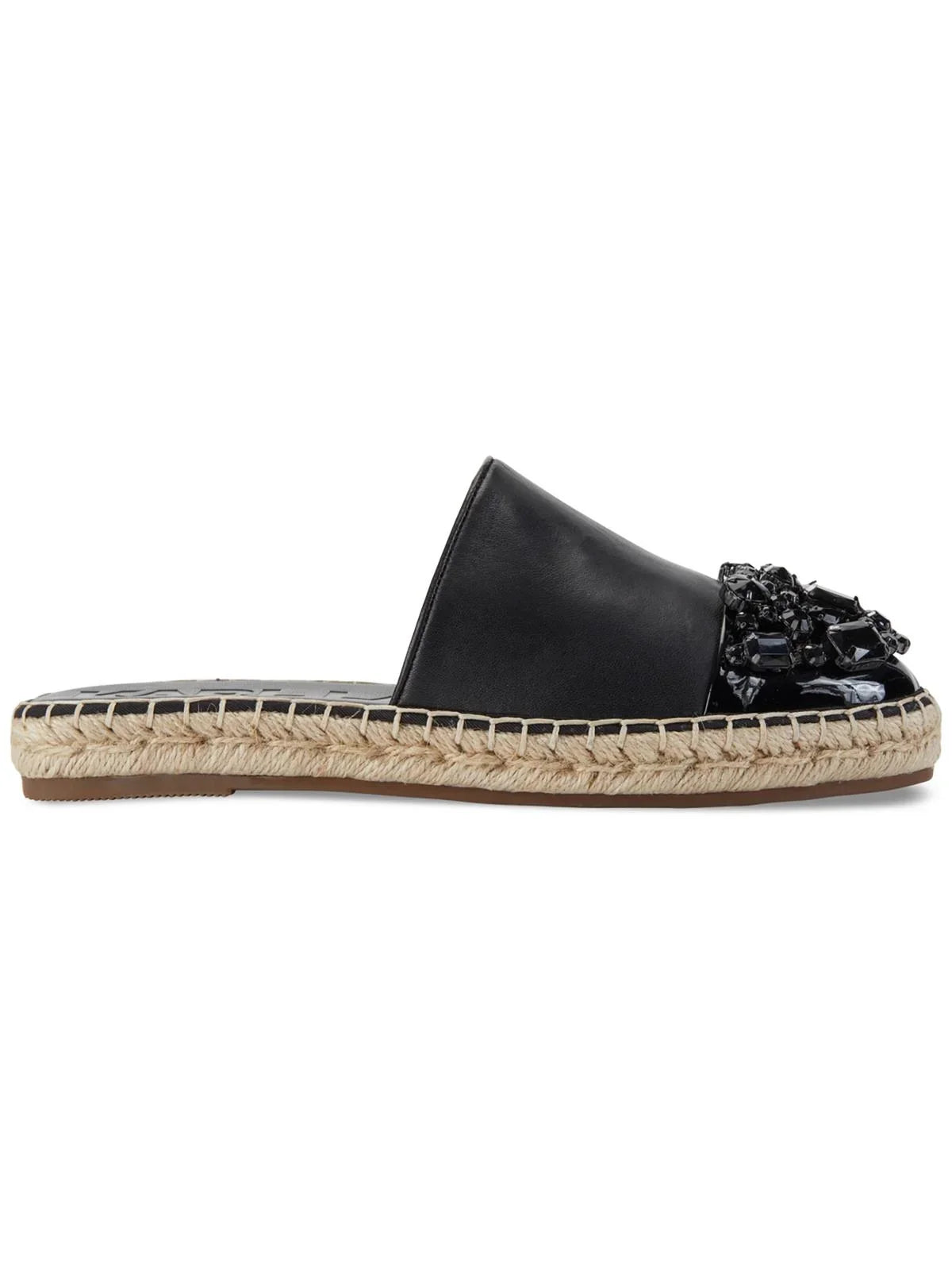 Paris Womens Embellished Espadrilles Leather Lagerfeld Maxwell Karl