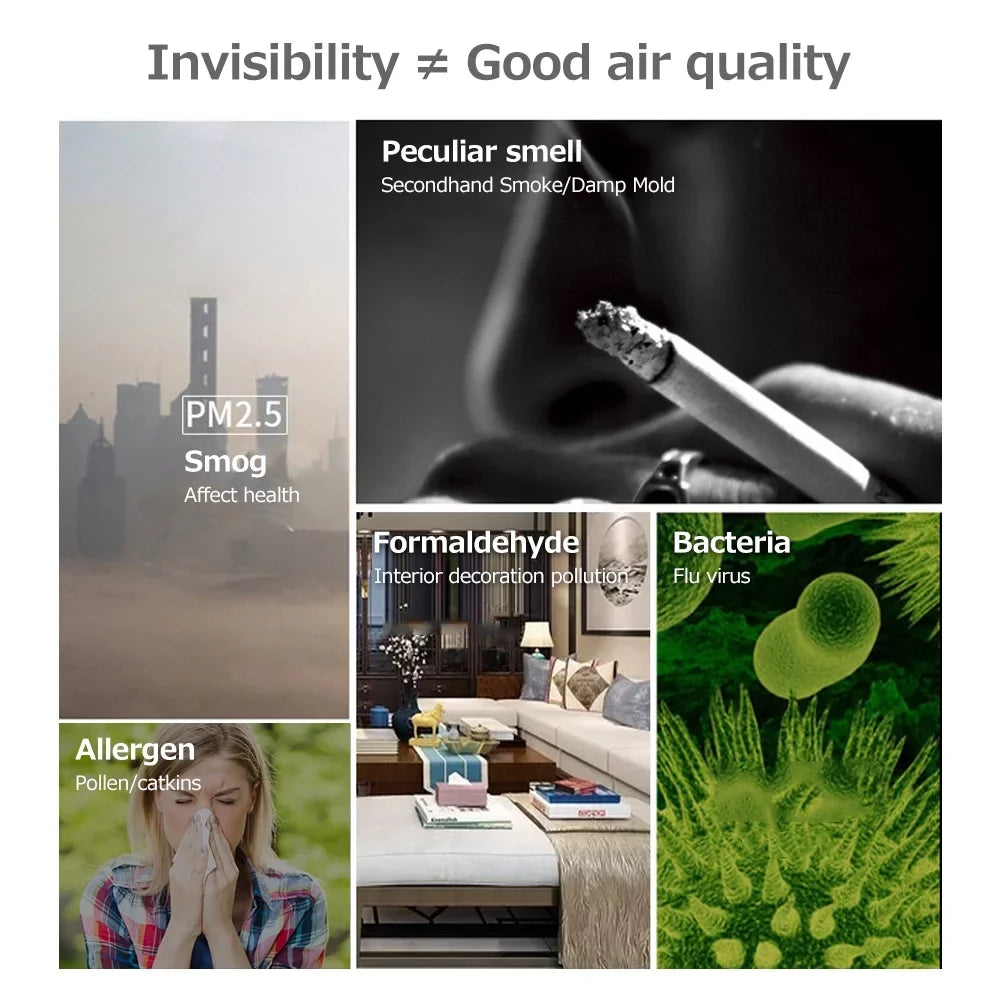 Mini Diffuser Deodorizer Mosquito Desktop Air Negative Tomfoto Machine Ion Pet Multifunctional Vehicle Household Aroma Repellent 100mg/h 360° Indoor Purifier