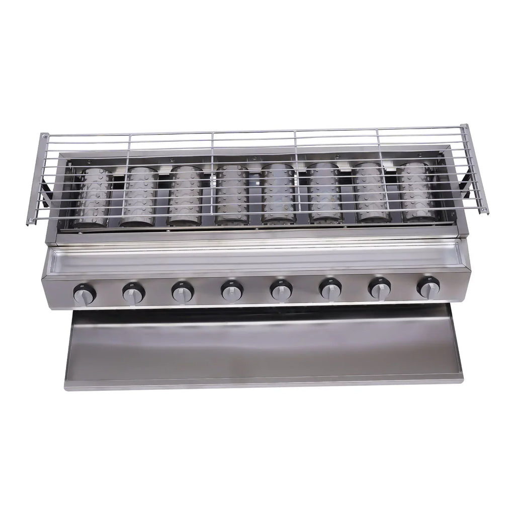 Stainless Patio Party Grill Gas Steel BBQ Grill for Picnic, Garden YIYIBYUS Home Barbecue