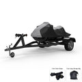 Includes UV Jet And GRAY Storage - from / - Protects - More! And - All Color Weatherproof Rain, SEA Trailerable Cover For Ski Sun, 1997-2000 Rays, DOO Trailer Bag Black Weather Straps GTi