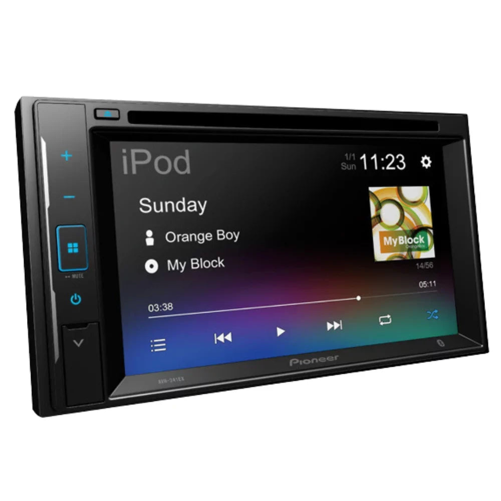 Digital Bundle Receiver Media Stereo Kit/in-Dash for 6.2" Touchscreen Camera/Installation Pioneer AM/FM with WVGA W/ 2008-2015 Car DVD/CD Bluetooth/Backup KIT4903 Double DIN Titan