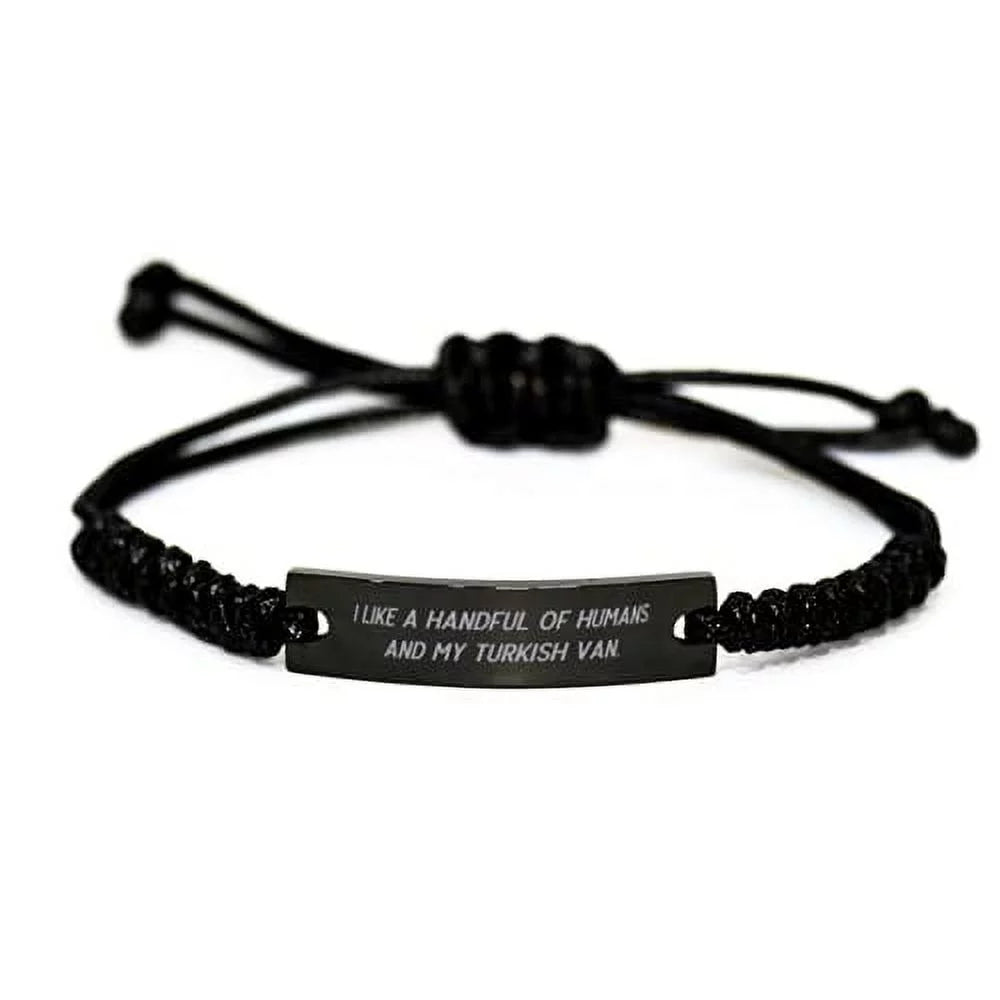 of Handful Cat Cat Turkish for Gifts, Van I Engraved Rope Van Like Black Lovers Bracelet, Turkish Humans My. Bracelet and Best a Cat