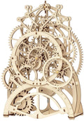 Clock Pendulum to Toy Build Gears Adults Puzzle,Mechanical Robotime for Gifts 3D Wooden Mechanical Building Set Birthday Kids
