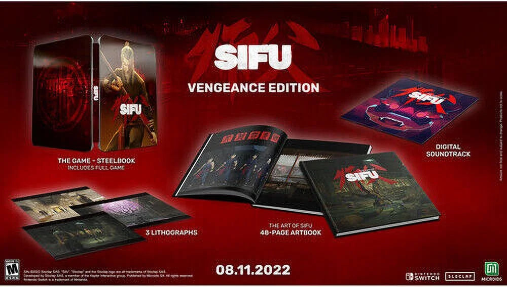 for Video Sifu: Vengeance Switch Edition [New Game] Nintendo