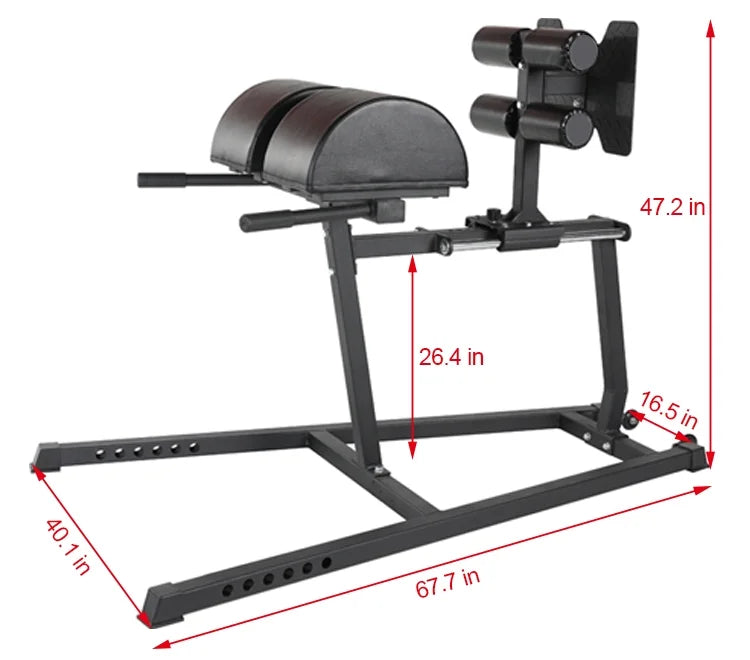 French Fitness GHD Roman (New) Ham Chair Glute Developer