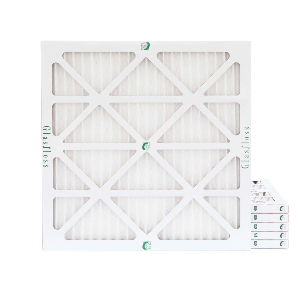 x Size: MERV 18x18x1 by x 17-1/2 10 Pack Actual of 7/8 Filters Glasfloss. Pleated 6 Air 17-1/2