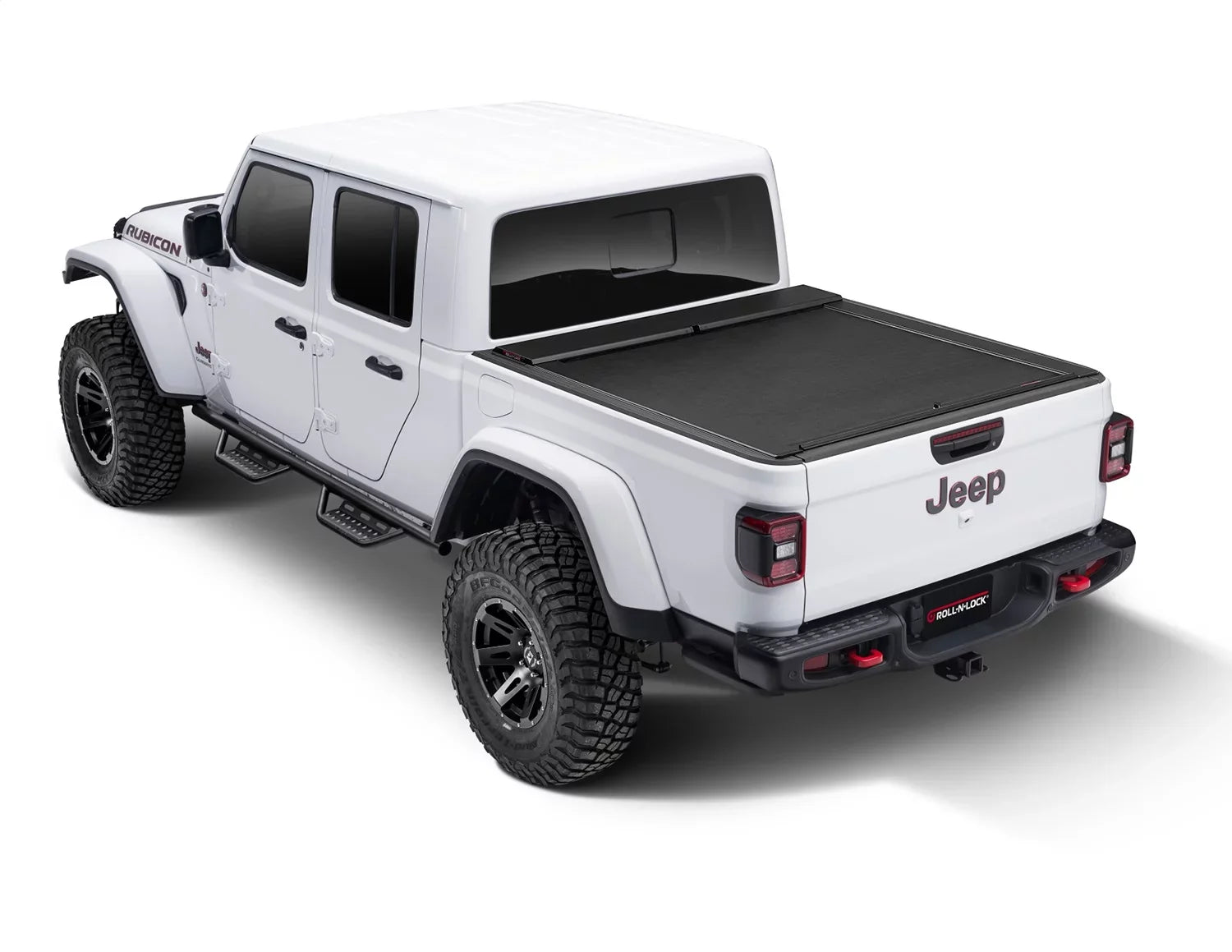Bed 5' Retractable Rail M-Series (60") RealTruck LG496M System Tonneau w/o Select Roll-N-Lock Gladiator Bed Cover Truck | by Jeep 2020-2023 with Trail Compatible |