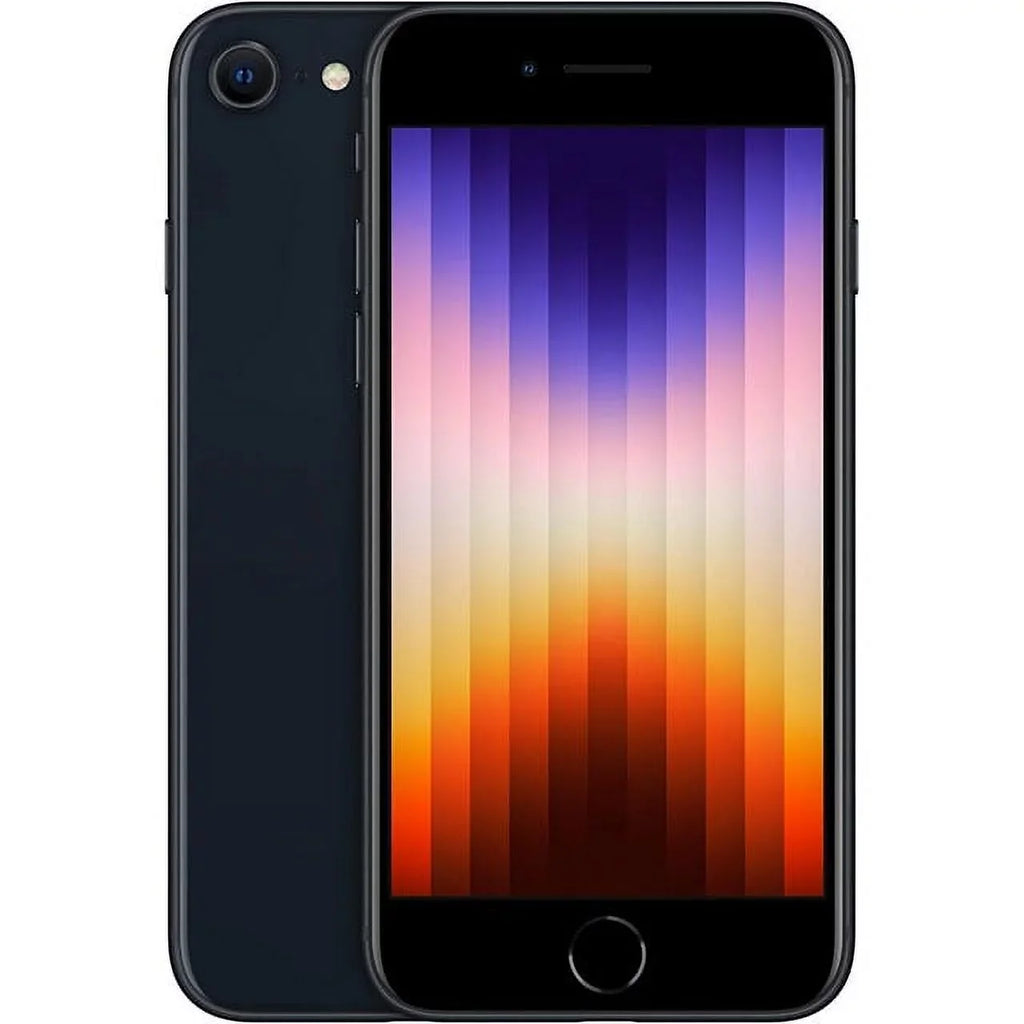 Midnight Unlocked) A2595 Box A) 64GB Gift (Grade Gen) (3rd Restored iPhone (Fully Apple w/ SE (Refurbished)