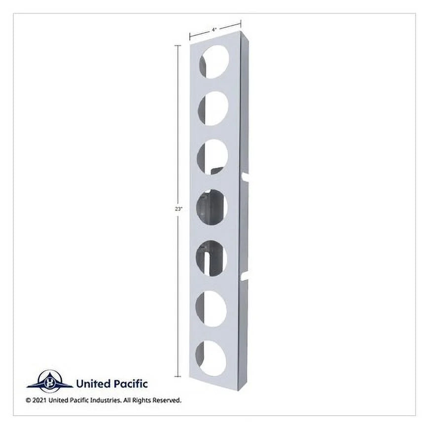 Bar 33625 Air Light Pacific Stainless Cleaner Front, Steel, With United