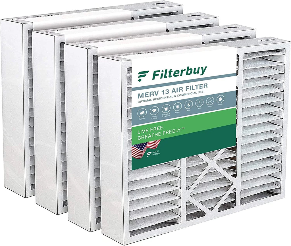 HVAC Furnace 13 (4-Pack) 22x24x5 Air Filterbuy for and AC Amana MERV Goodman Pleated Filters
