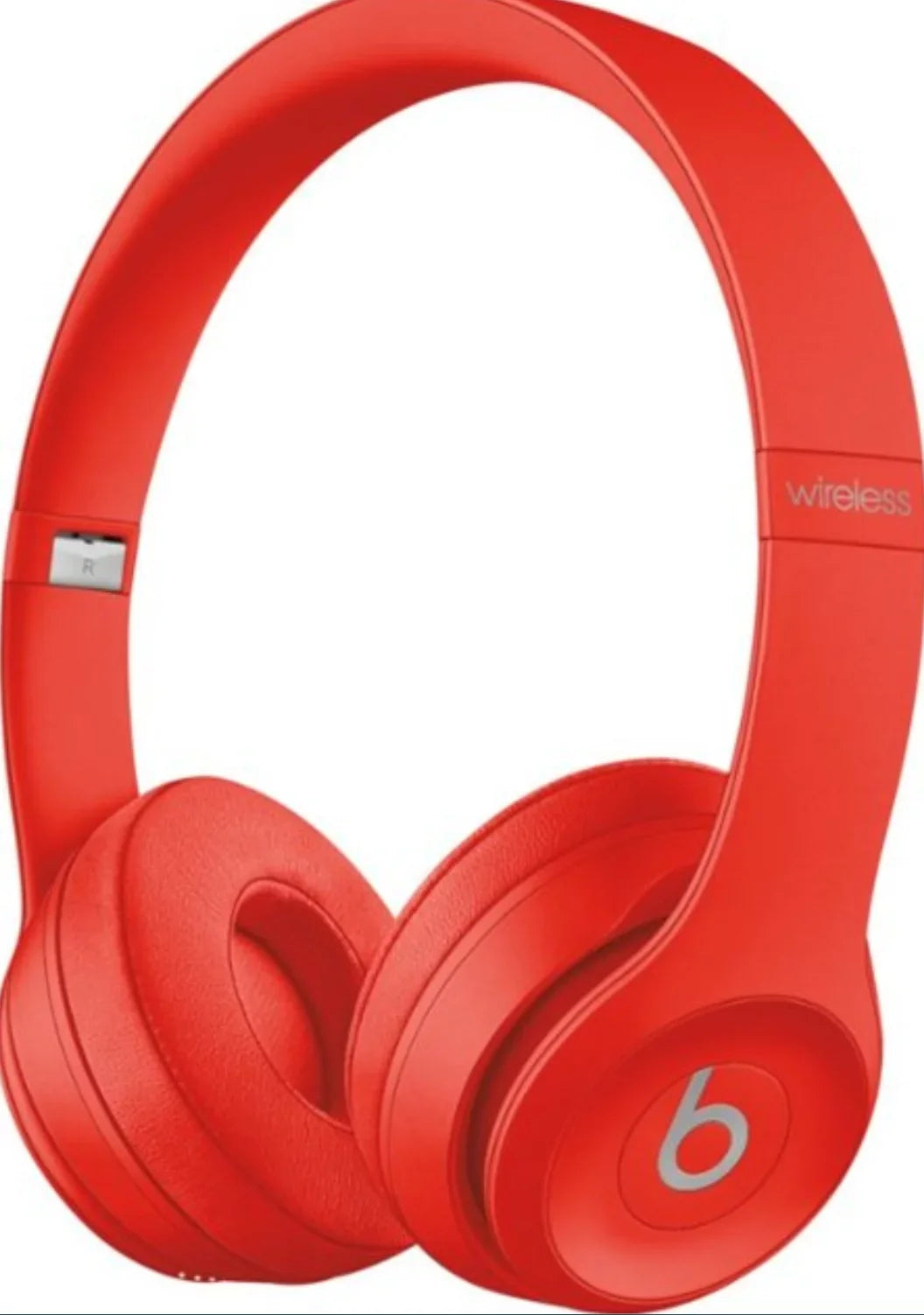 Beats Solo - by MX472LL/A Headphones On-Ear Citrus Wireless 3 Dre Red Restored Dr. - (Refurbished)