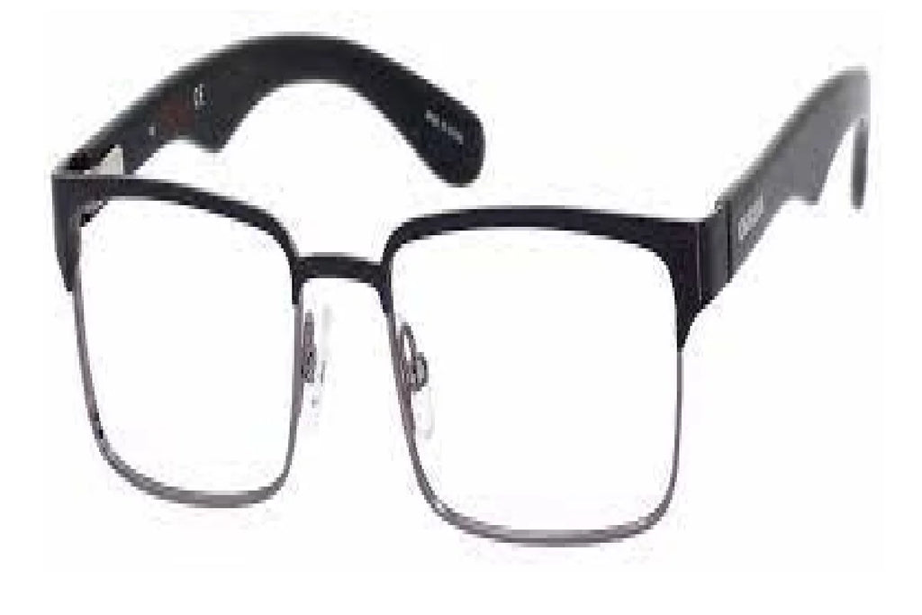 Frames BLACK/DKRUTHENM CARRERA RECTANGULAR 55/18 Eyeglass