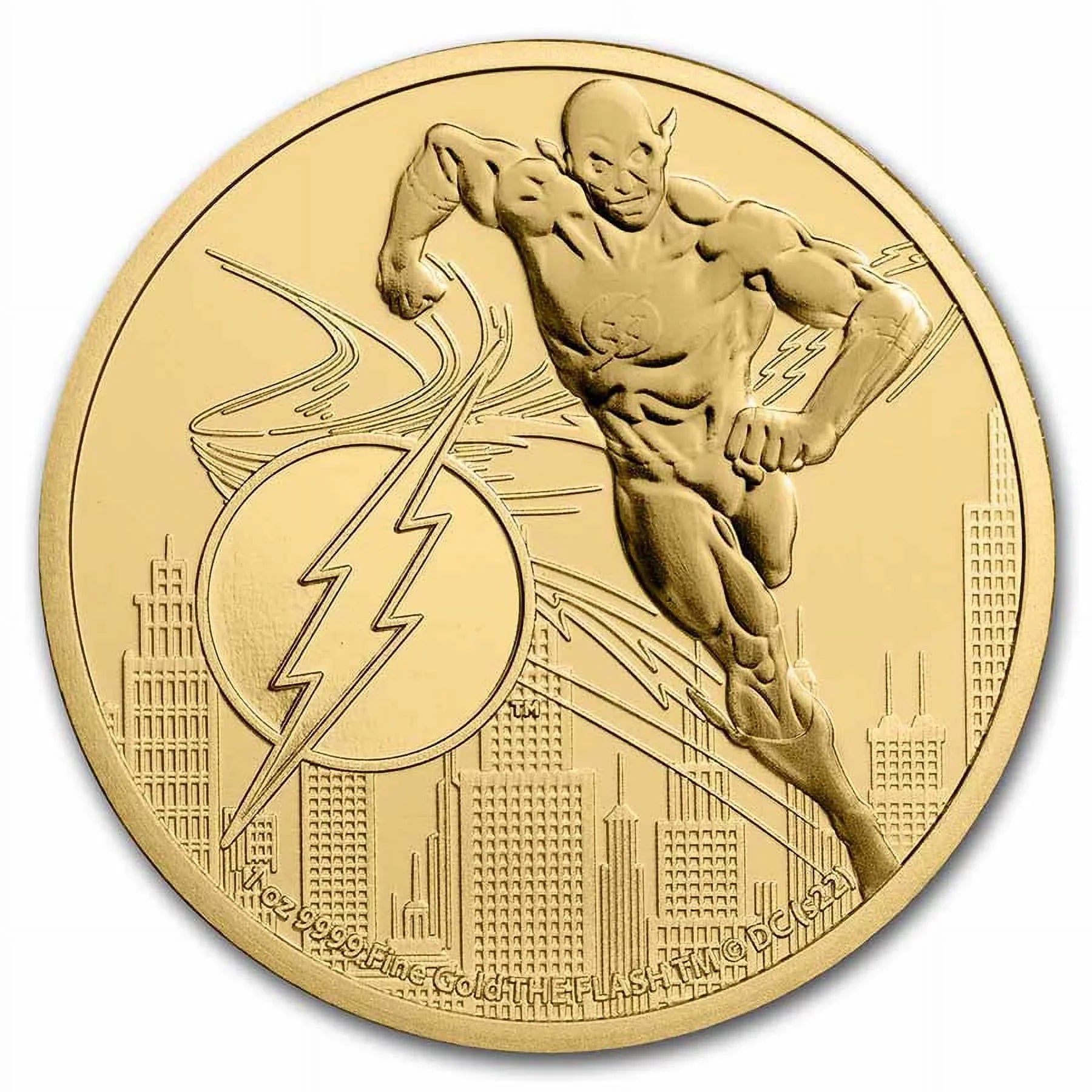 League: $250 Justice 1 The Niue oz Flash Comics Gold 2022 DC