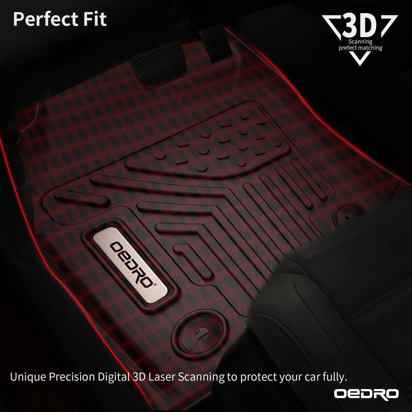 Door 20-23 Floor Ledkingdomus Jeep for 4 Liners Floor Carpet TPE Gladiator Mats