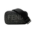 Crossbody Fendi Bag Camera Roma Zucca Black Mini Canvas