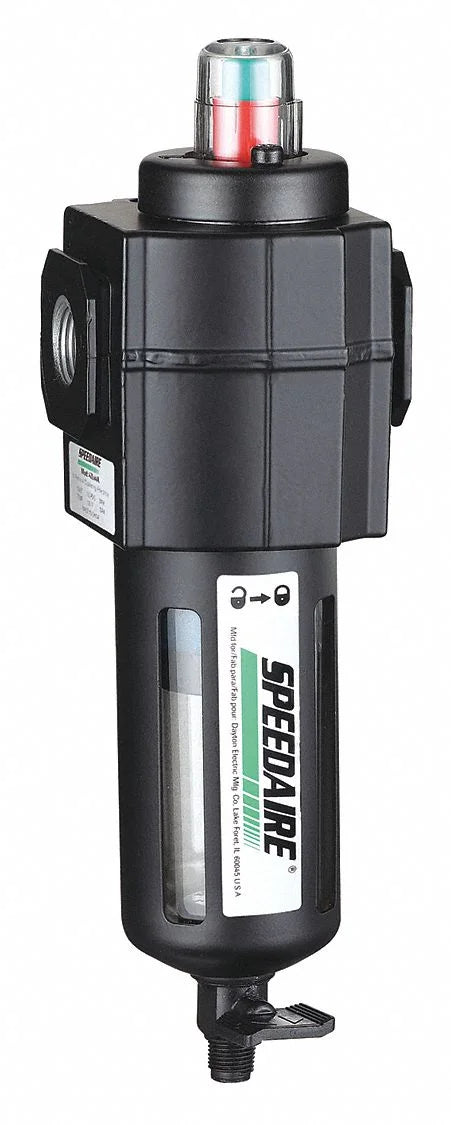 cfm,0.01 Speedaire NPT,20 4ZL32 micron Filter,1/4"