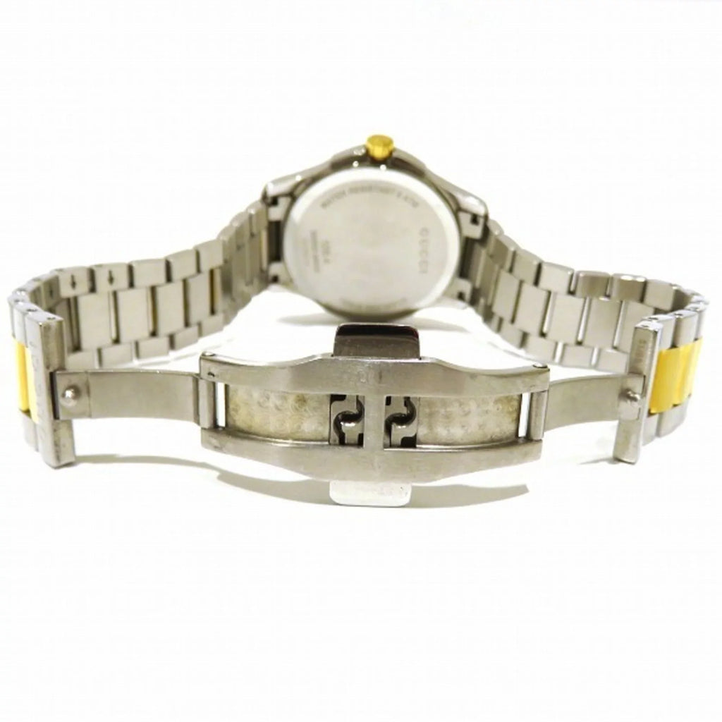 date watch timeless Used GUCCI Authenticated men quartz Gucci G 126.4