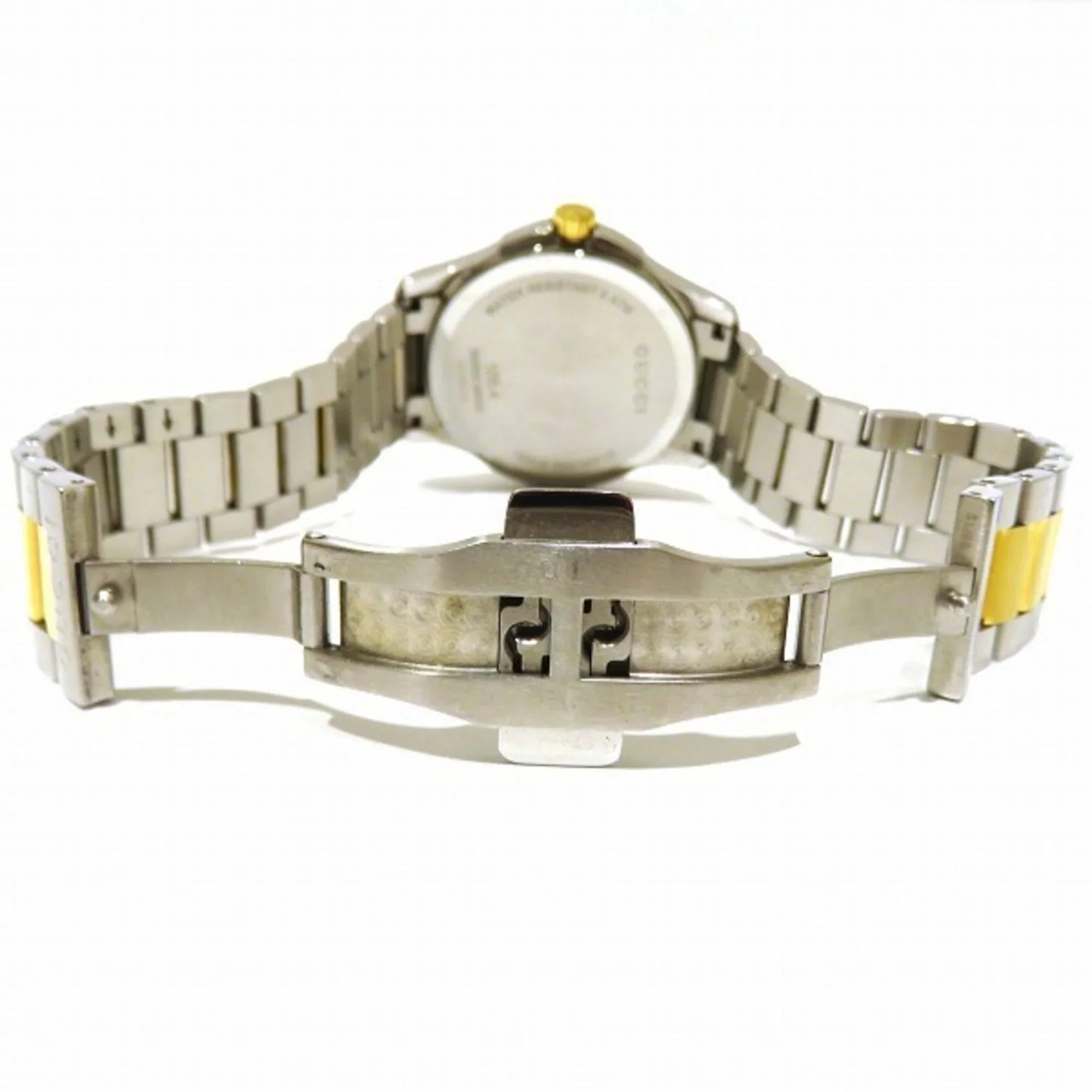 date watch timeless Used GUCCI Authenticated men quartz Gucci G 126.4