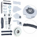 Jackshaft Silver 2-Stroke Kit Shifter Chain 415 for Motorcycles Set Conversion Gas Bike