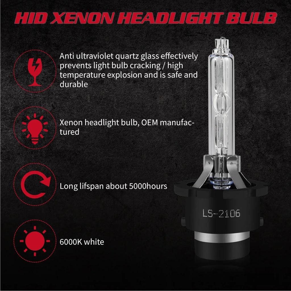 Mazda SKN D4S Bulbs Fog Lights 2018 for HID 4pcs Headlight CX-5 Led H11 H8