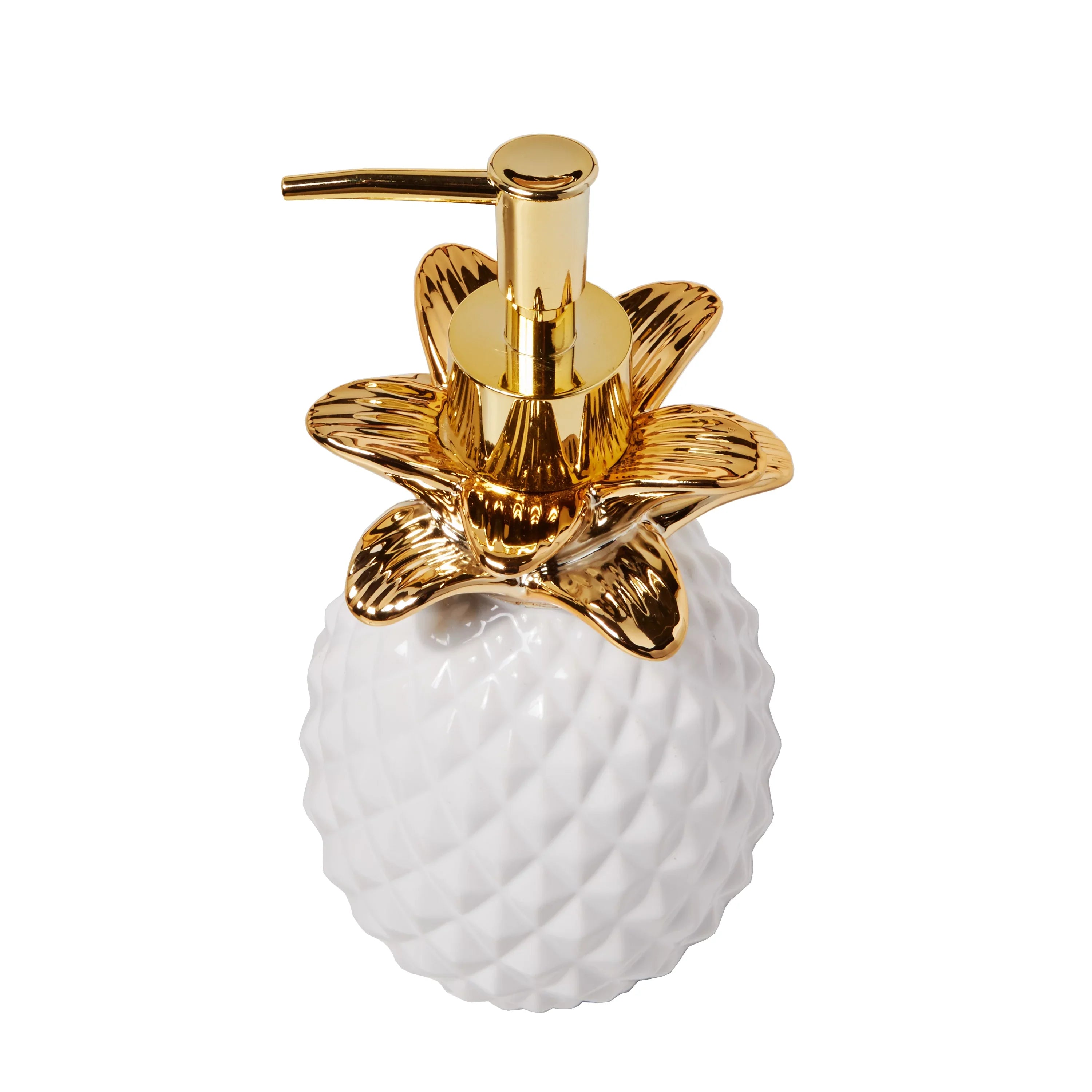dispenser, oz. Home Gold, Gilded 14 Pineapple SKL Lotion/Soap