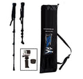 Hiking Camera Trekking & and Flip with York Pair Locks, Poles Collapsible Nordic Mount, Feet, Rubber Digital