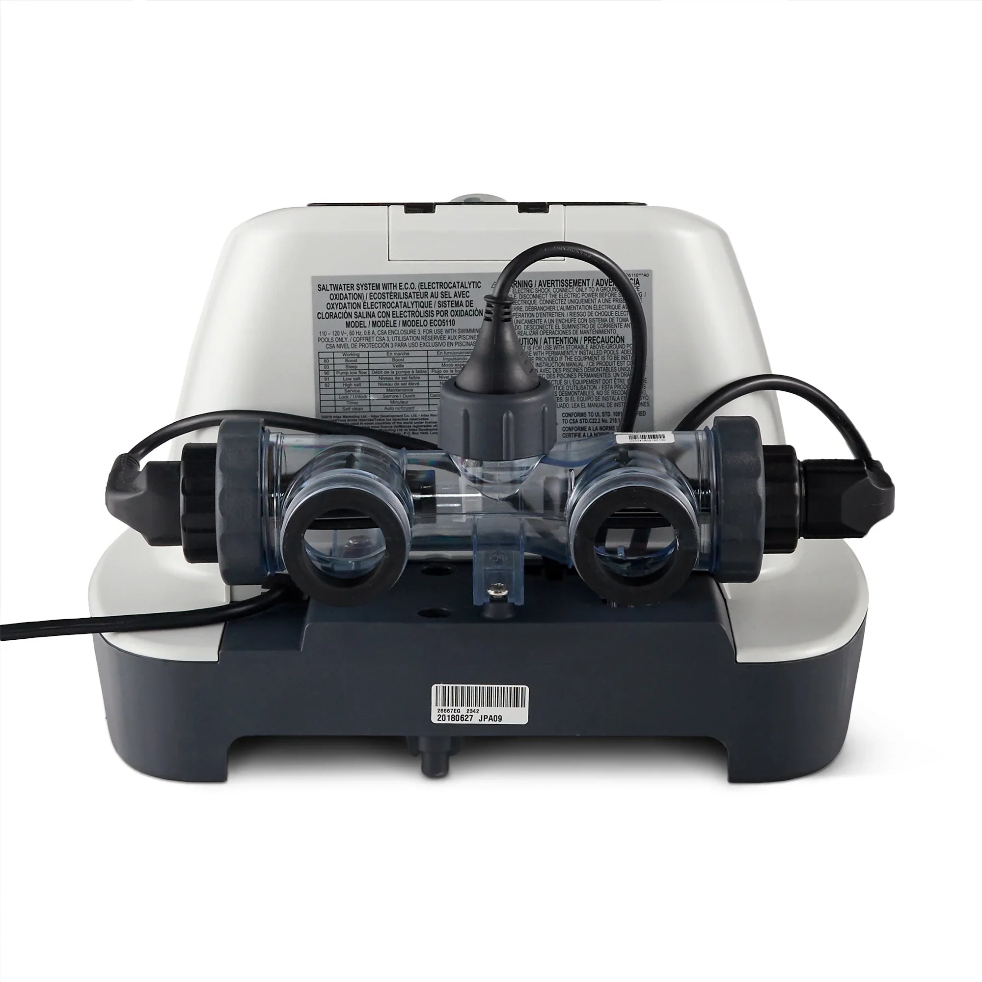 Pool for Intex Surface System Pool Mount with Wall Saltwater Skimmer Intex