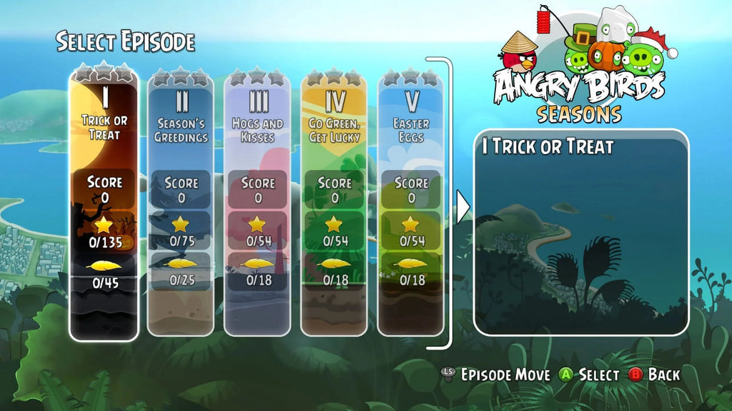 Angry 360 Birds Xbox Trilogy Activision