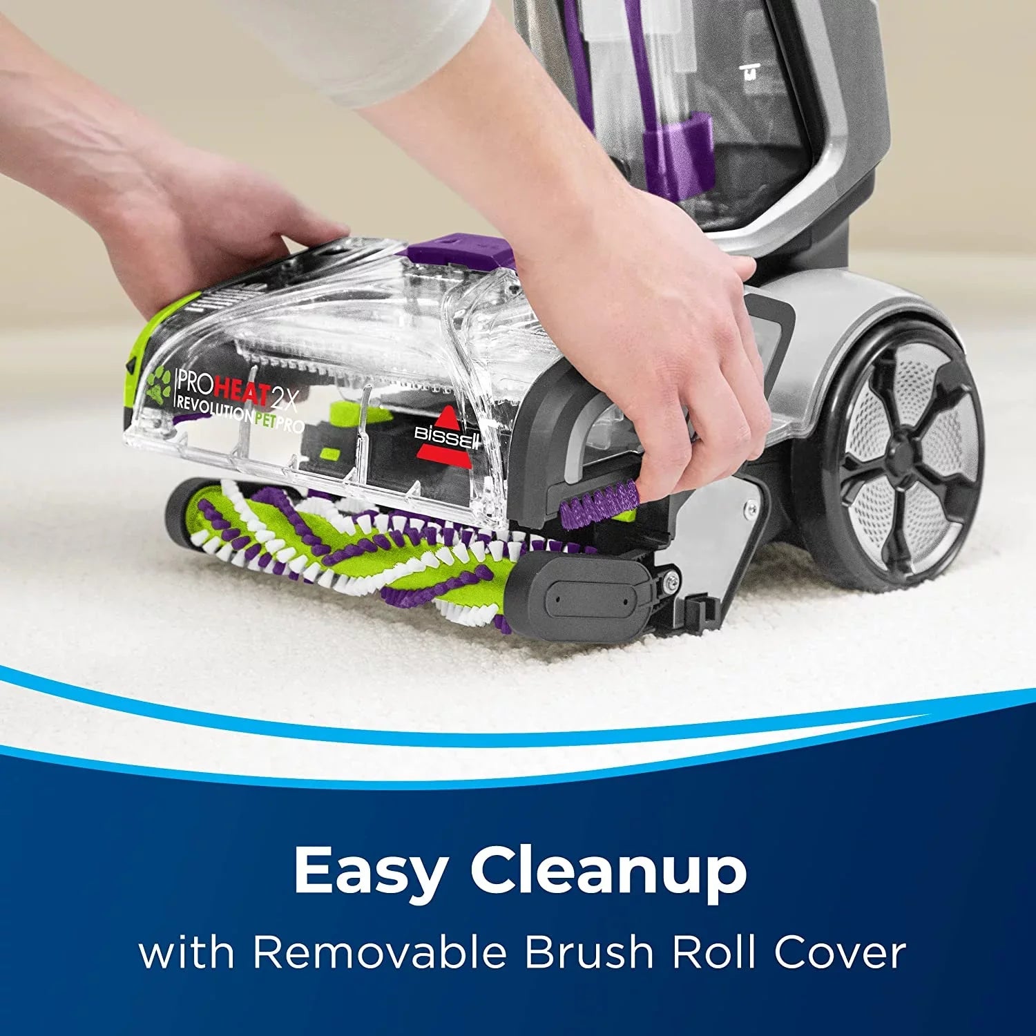 BISSELL ProHeat Deep Upright 3588F (Refurbished) Cleaner Revolution Pro Pet Plus Restored 2X