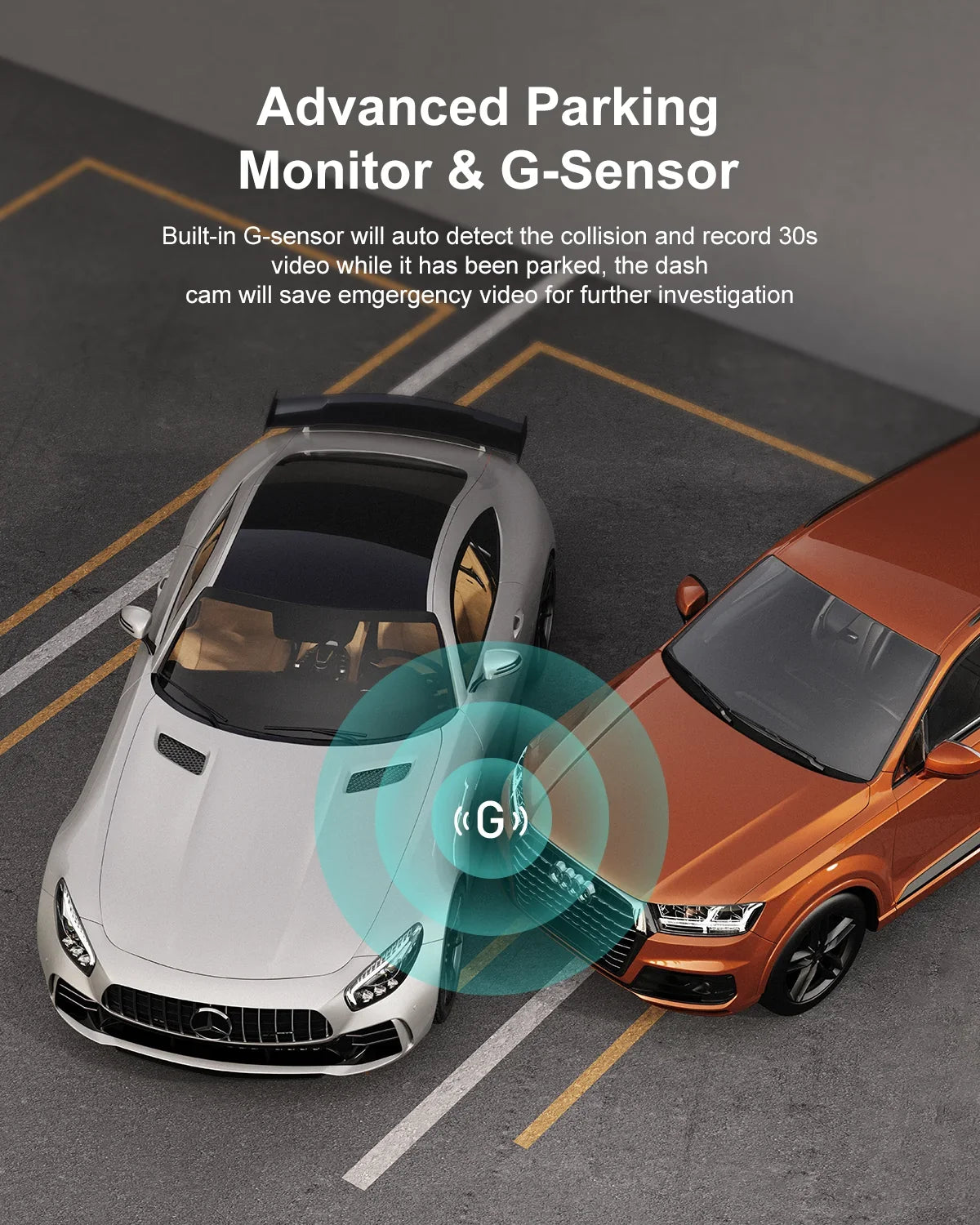 Dash Screen Car Record, LCD GD100 Wide 1080P Recording,Black Camera, 3" Cam Dash Accident iZEEKER 170° Loop G-Sensor, Angle,