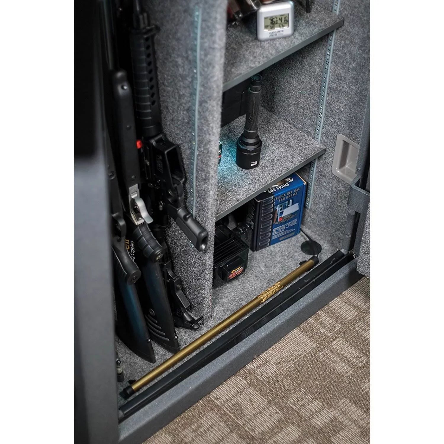 36" Battenfeld Dehumidifier and Lockboxes, Goldenrod for Safes 725751,