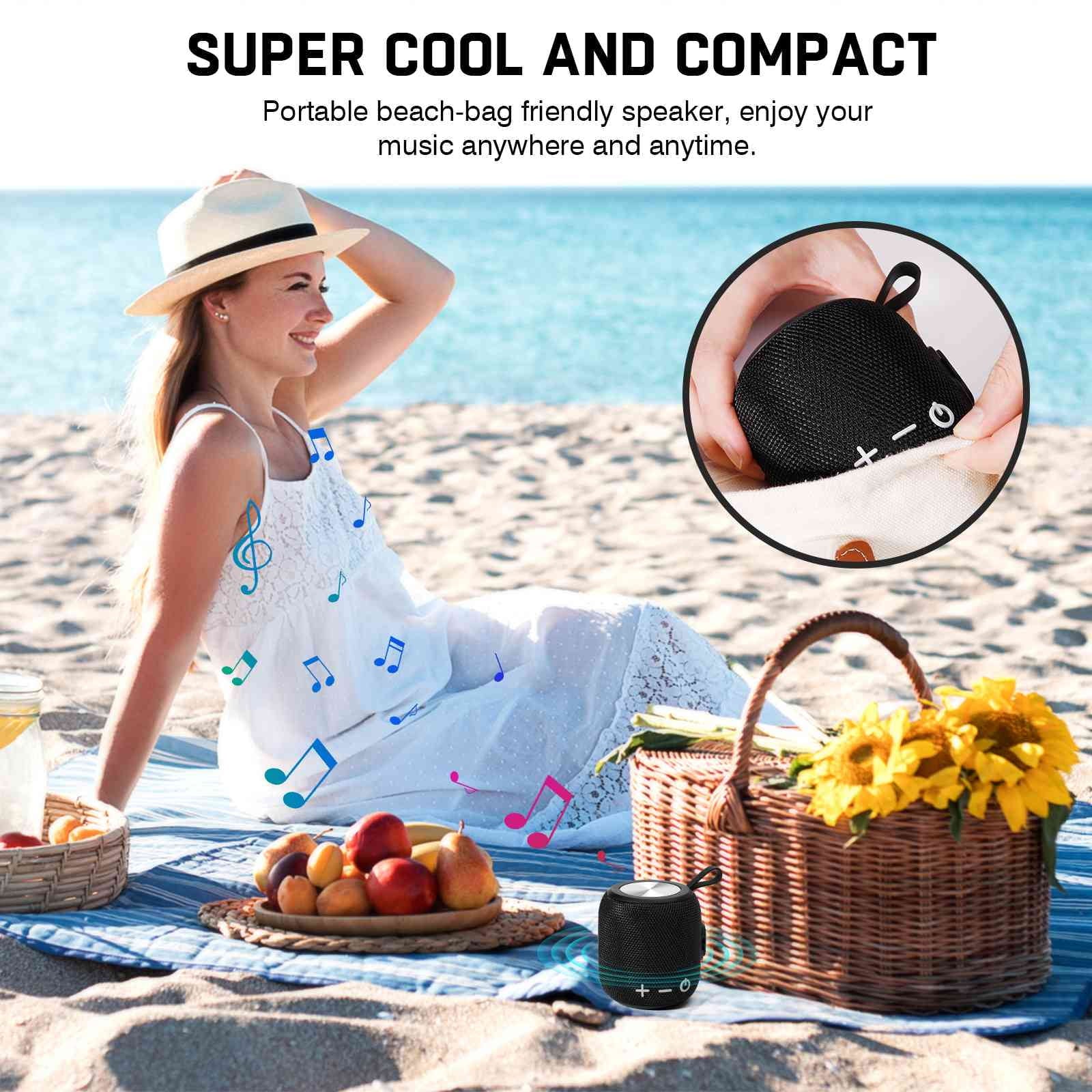 Latest Perfect Parties, - IPX7 Mi Stereo 3, Sound, Stereo Outdoor, Portable True Bluetooth Scooter Speaker: Powerful Beach, Bluetooth Blue Pairing, for - Max Home, Wireless Design, V5.2 Waterproof,