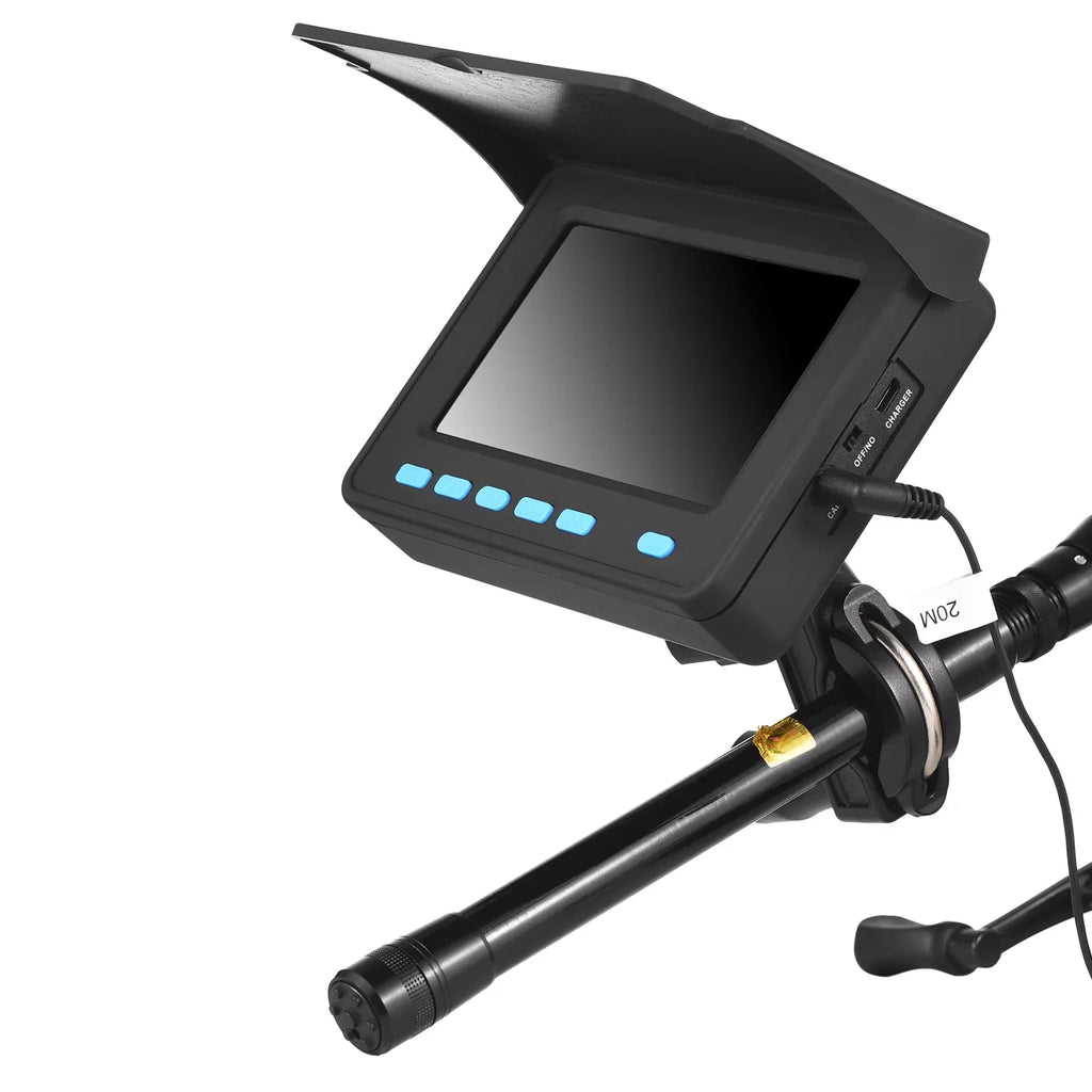 Ice 8PCS 1200TVL with for Fish Underwater and Finder Night IR Boat LED with Fishing - 20M/30M Vision Camera Fishing 4.3'' LCD