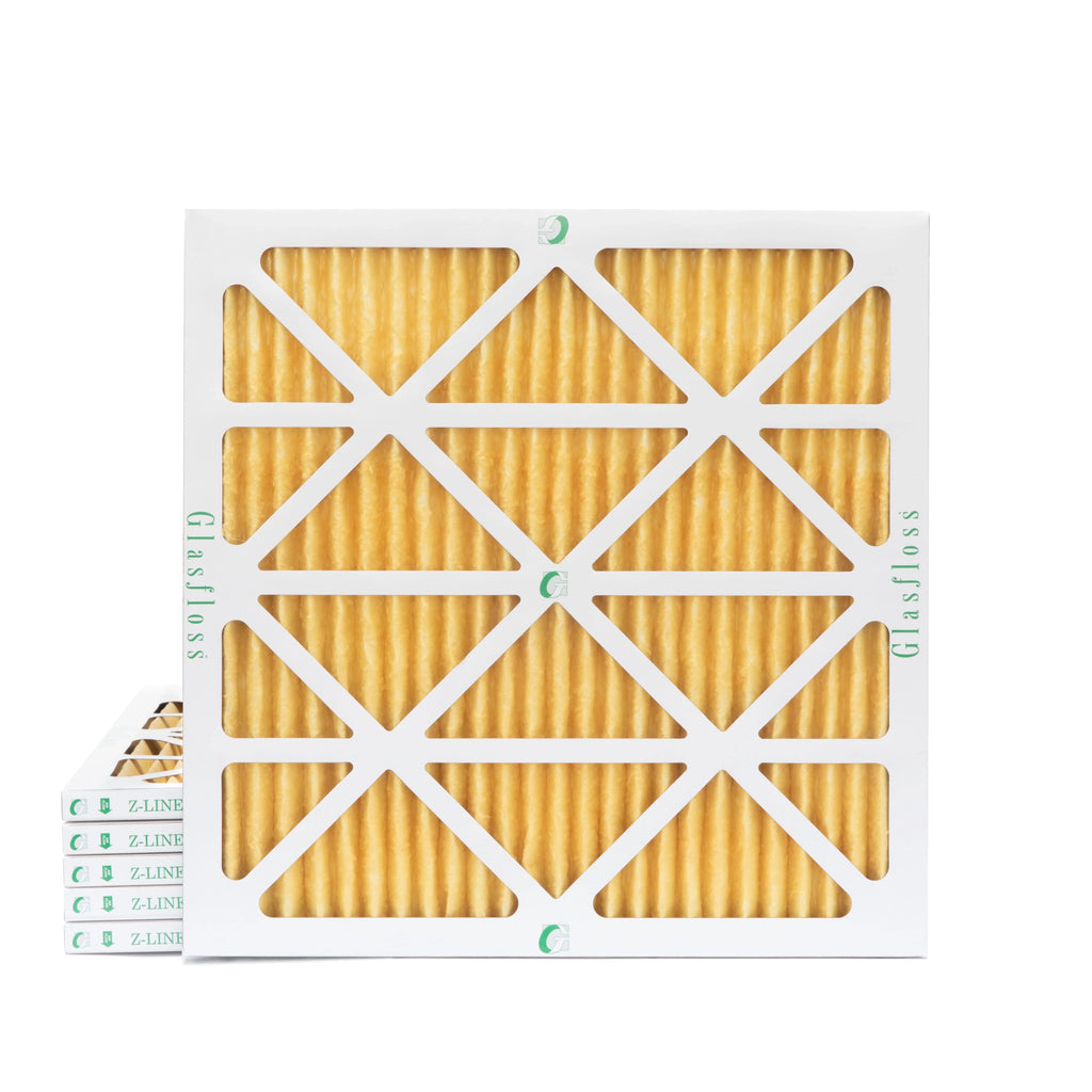 24-1/2 Filters 24-1/2 by of 6 11 Actual Pack 25x25x1 x Size: Air Pleated MERV Glasfloss. 7/8 x
