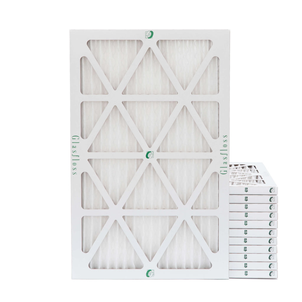 Air 15-1/2 Filters 13 x x 16x24x1 7/8 12 Pack Actual Pleated MERV by 23-1/2 of Size: Glasfloss.