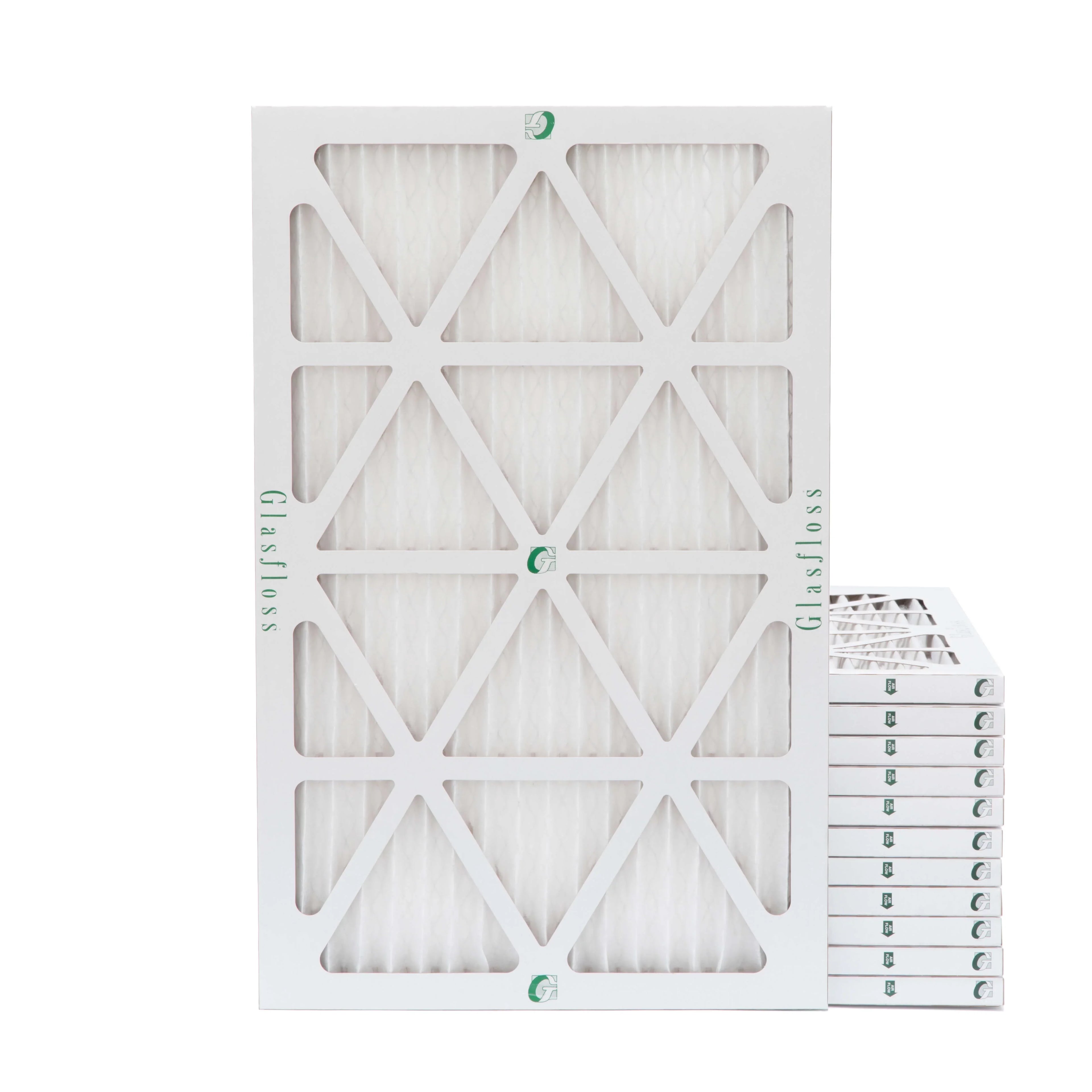 Air 15-1/2 Filters 13 x x 16x24x1 7/8 12 Pack Actual Pleated MERV by 23-1/2 of Size: Glasfloss.