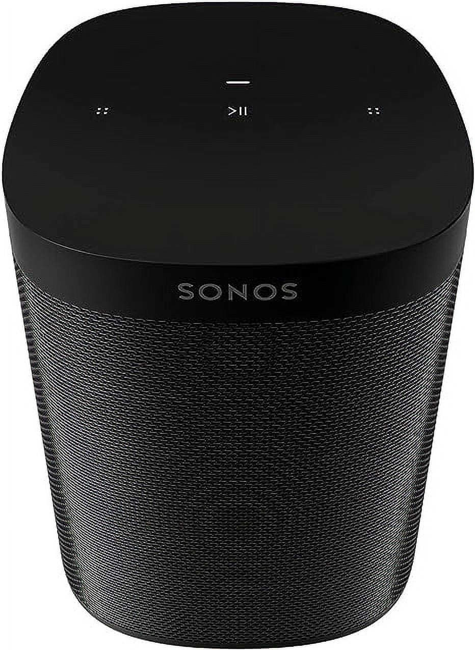 Microphone-Free More and SL Box Sonos One Open for Black Speaker Music Powerful - The