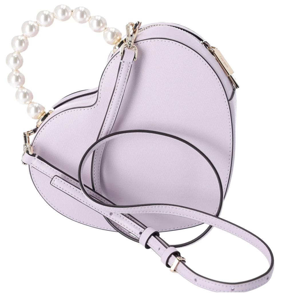 Pearl Love Kate Moonlight Crossbody Purse KF516 Spade Leather Shack Heart Lilac