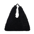 Armpit Trend Luxury Cute Autumn Women Tote Shoulder And Designer Ainter Handbags Plush For Fashion New Bags Bag Large-capacity