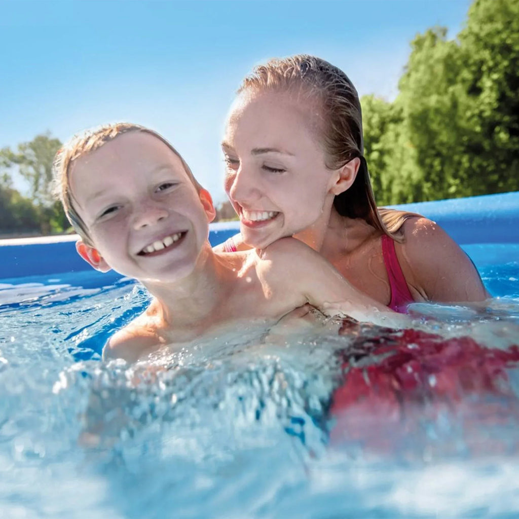 Inflatable Pack) Intex (6 Pool with x Set 48" Filter Cartridges Outdoor 18'