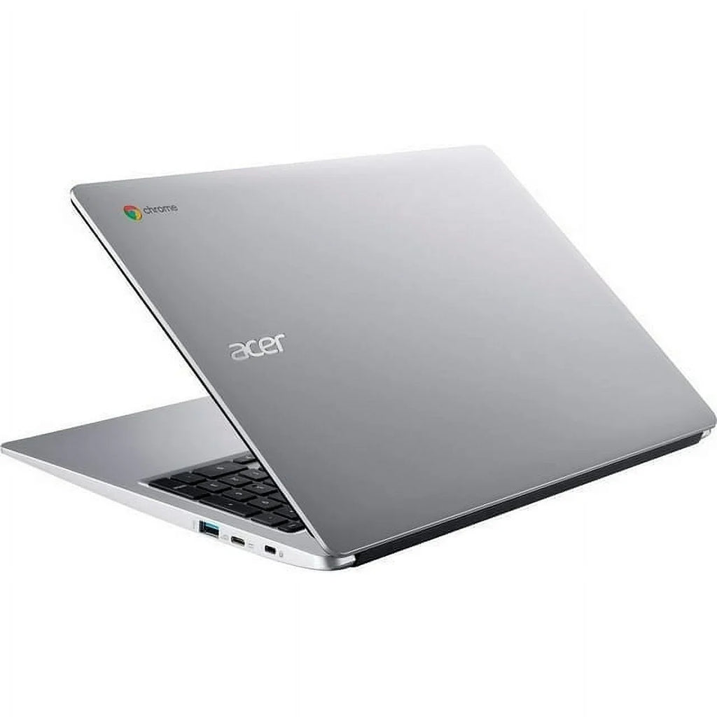 N4020, eMMC, Silver Chromebook Restored Intel Celeron Laptop, + Display OS, Chrome LPDDR4, HD 4GB 64GB 15.6" Accessories 315 Mazepoly Acer