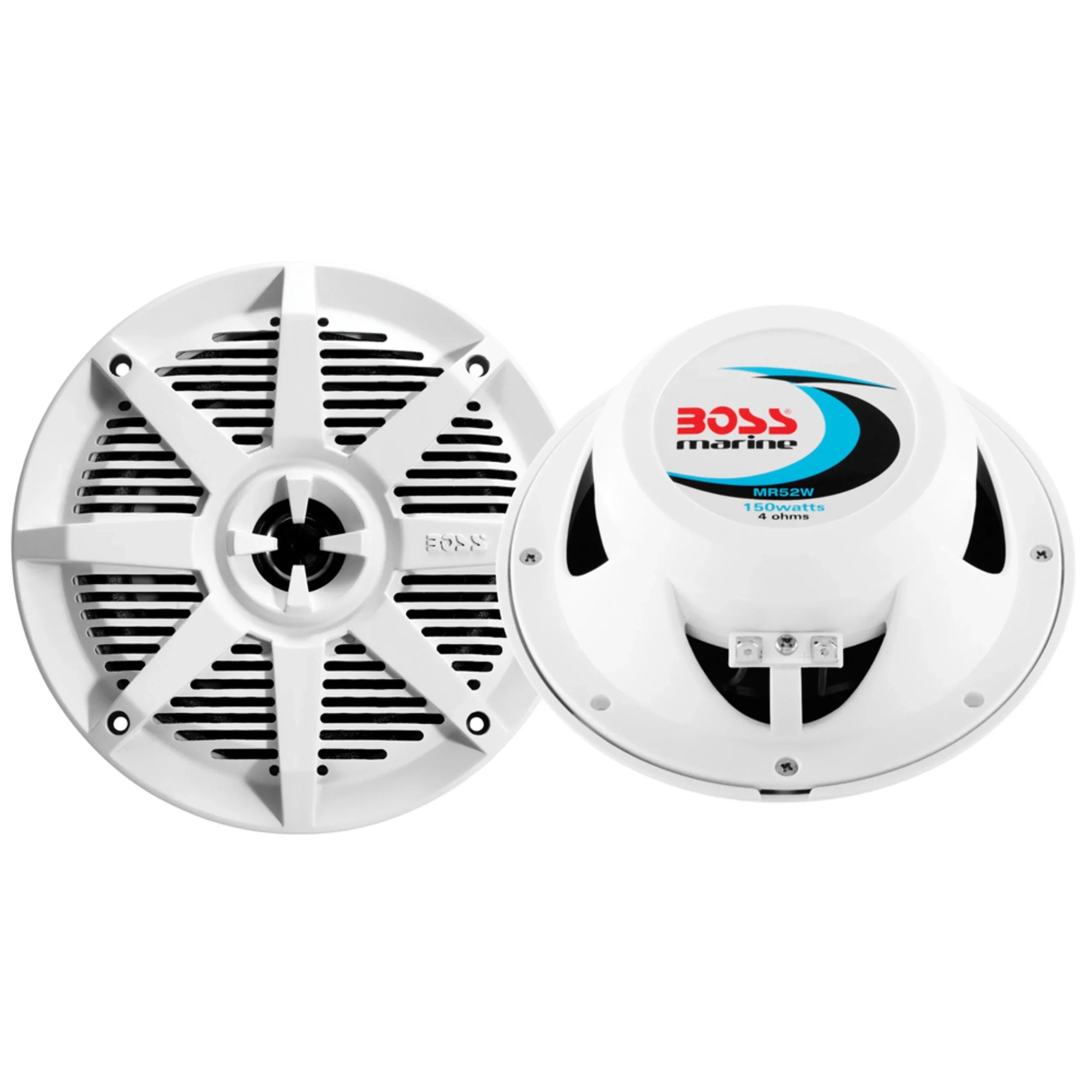Audio Speakers, Range, Full Systems 150 Marine Watts, MR52W BOSS 2 5.25” Way